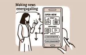 Making News Engaging Through Interactive Storytelling